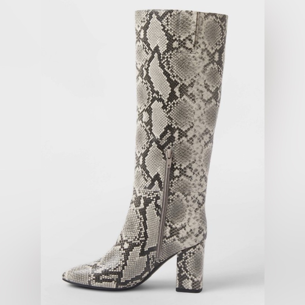 Leopard Print Tall Boots by A New Day